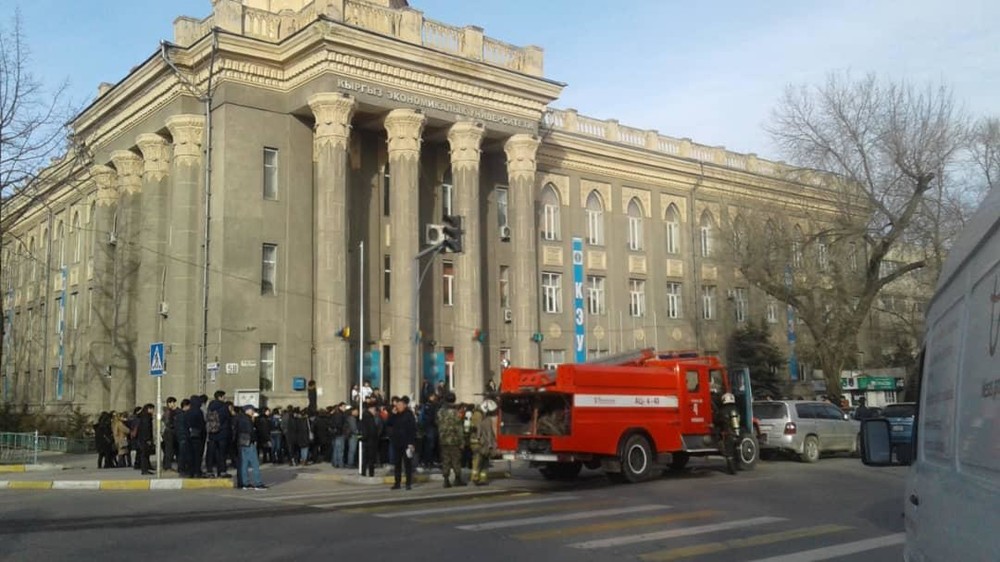 МЧС учения среди студентов