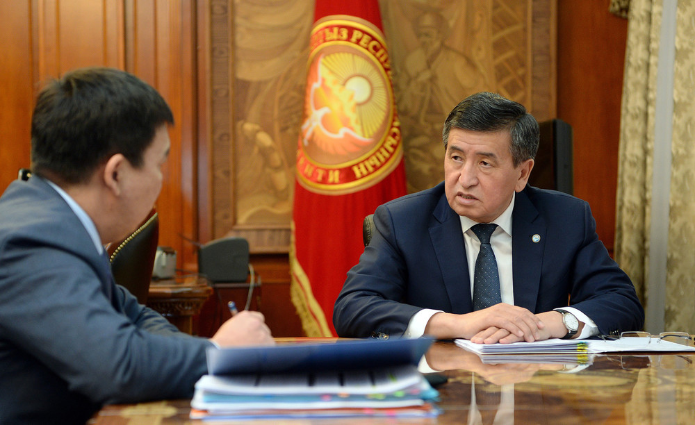 Сооронбай Жээнбеков и Жанат Бейшенов