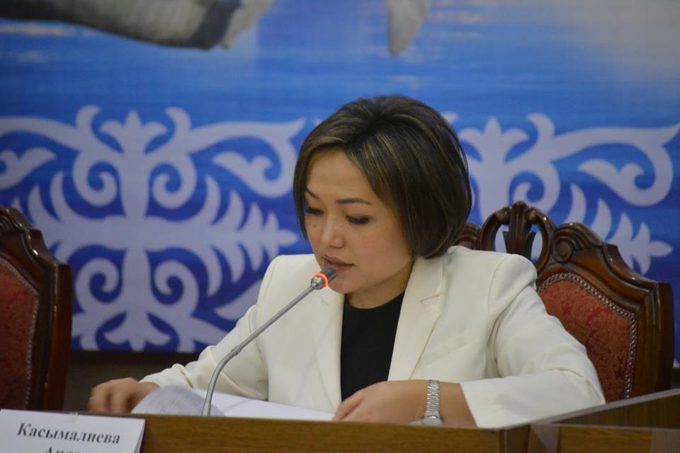 Жогорку Кеңештин вице-спикери Аида Касымалиева