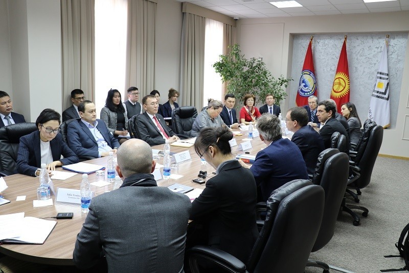 Встреча МВФ и НБКР