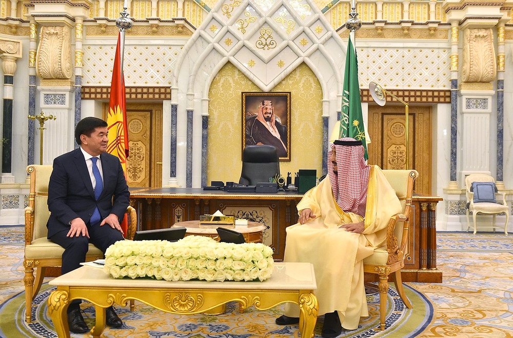 Өкмөт башчы М.Абылгазиев менен Сауд Арабия королу