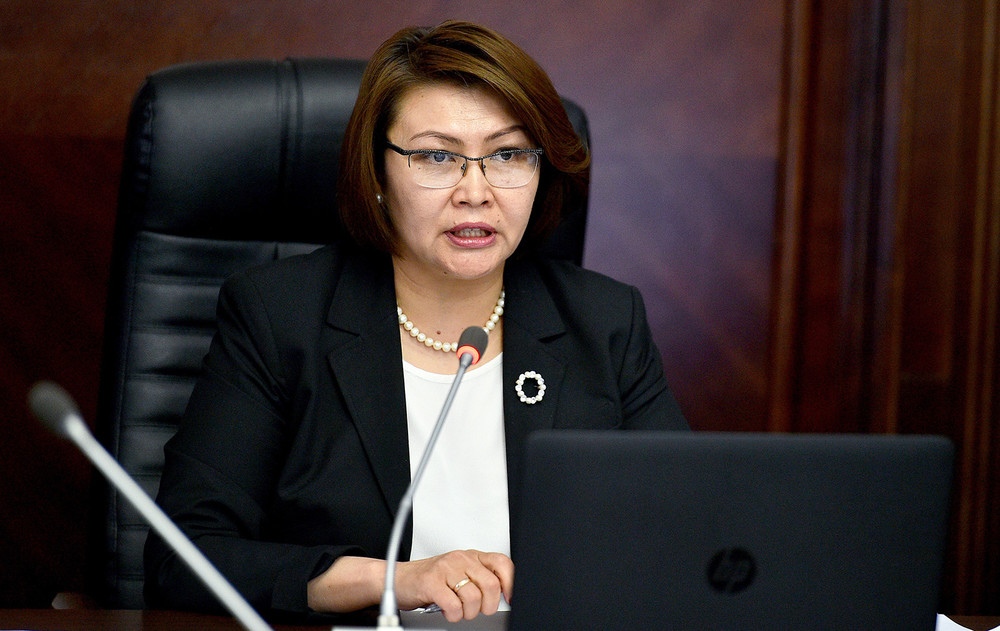 Вице-премьер-министр Алтынай Омурбекова