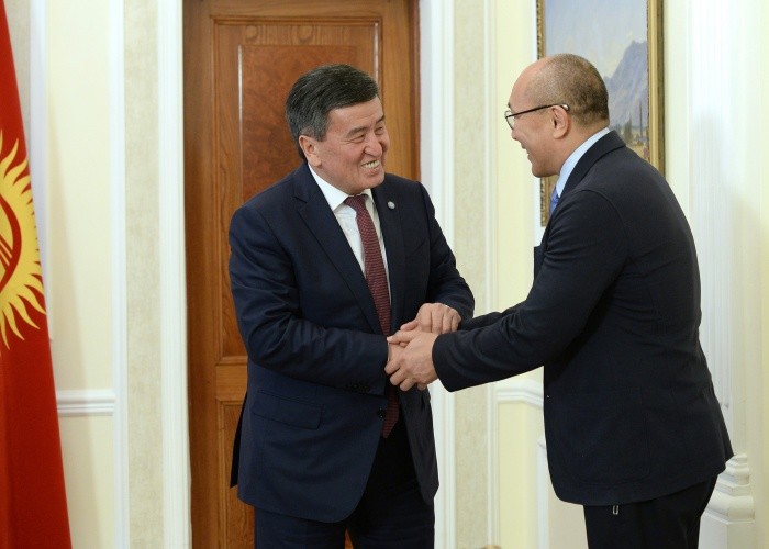 Сооронбай Жээнбеков жана Талант Дүйшөбаев