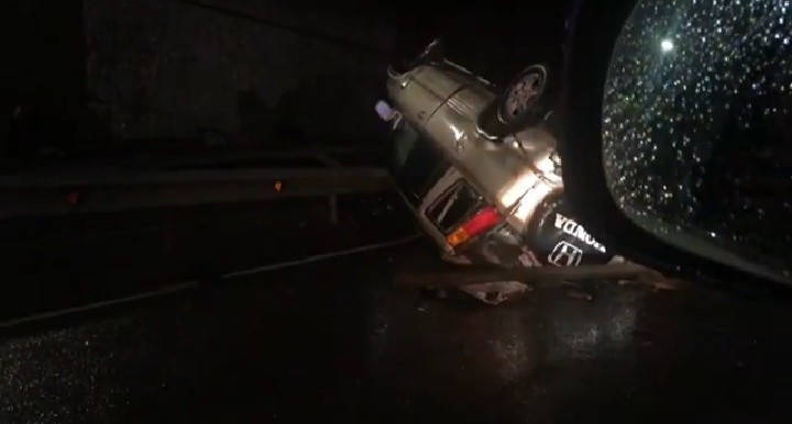 Көпүрөдөн кулаган унаа (Л.Толстой/Манас)