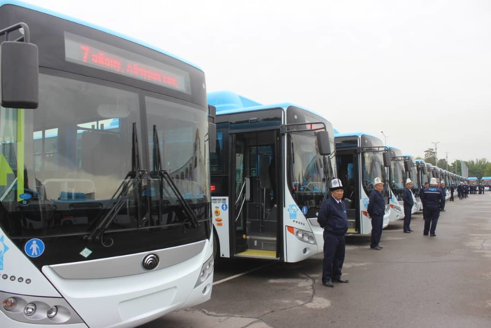 Жаңы автобустар