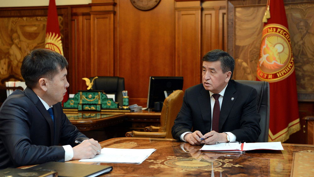 Сооронбай Жээнбеков менен Идрис Кадыркулов