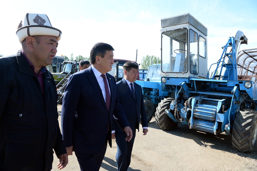 Президент Сооронбай Жээнбеков