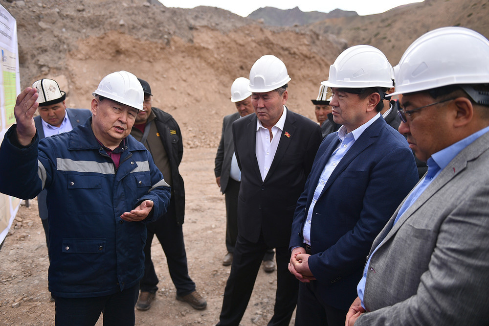 Мухаммедкалый Абылгазиевдин Жумгалдагы иш сапары