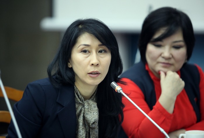 Депутат Аида Исмаилова («Республика - Ата-Журт»)