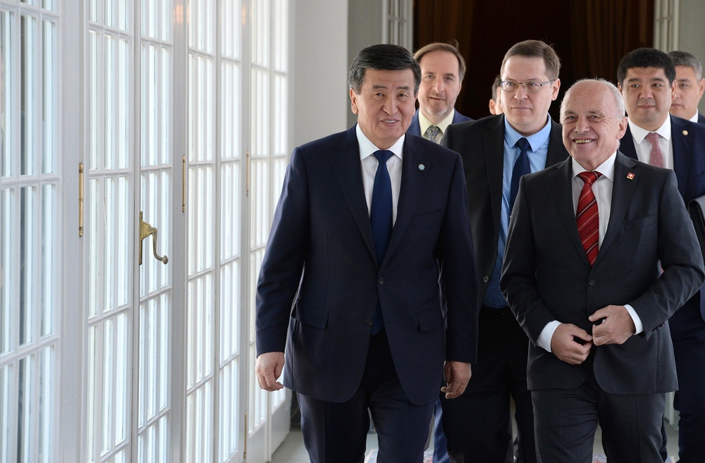 Визит президента С.Жээнбекова в Швейцарию