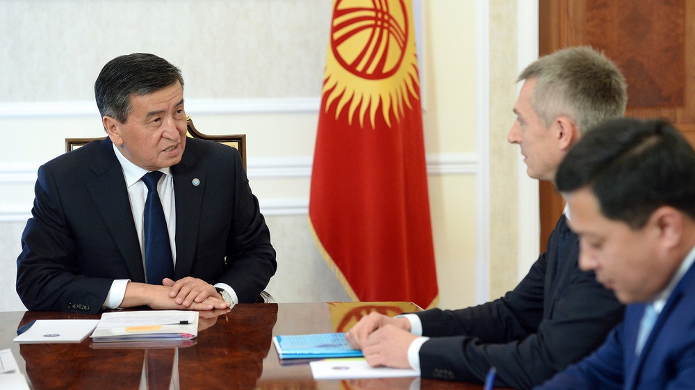 Сооронбай Жээнбеков и Андрей Широков