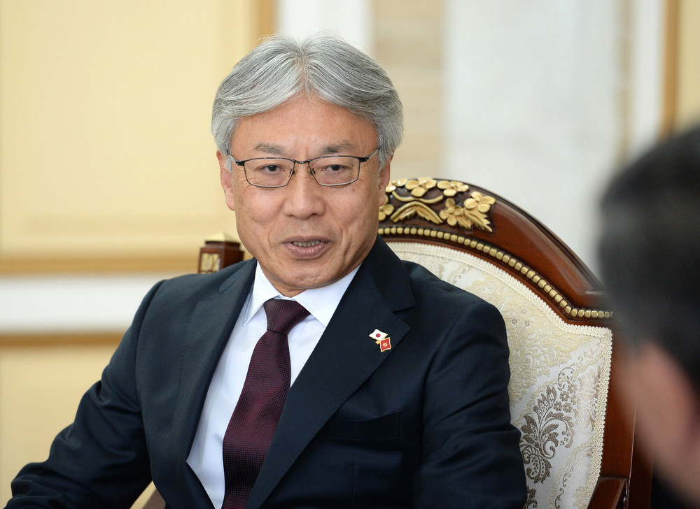 посол  Японии Сигэки Маэда