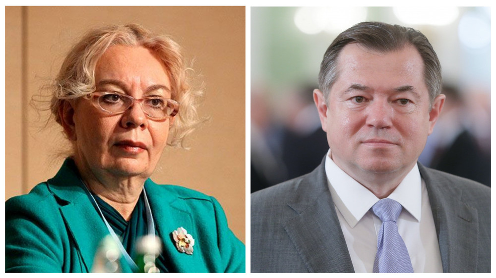 Татьяна Валовая и Сергей Глазьев