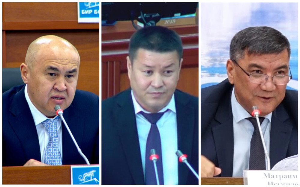 Алтынбек Сулайманов, Талант Мамытов, Искендер Матраимов