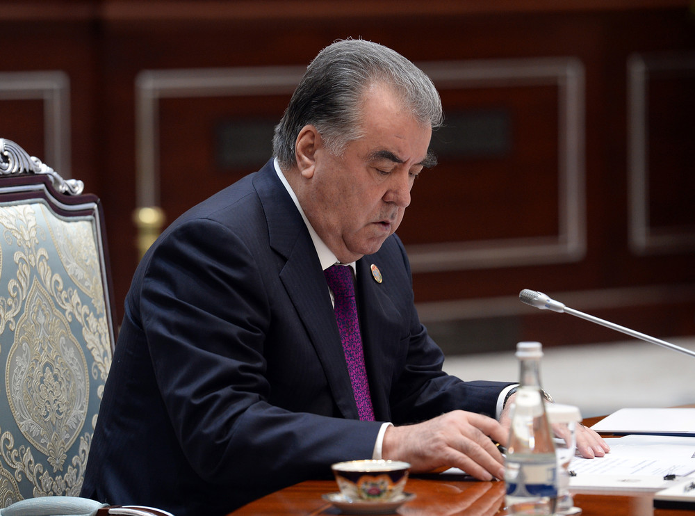 Тажикстандын президенти Эмомали Рахмон