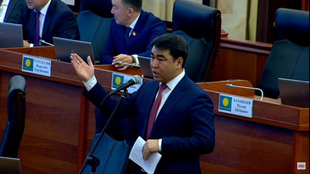 Жанар Акаев, Жогорку Кеңештин депутаты