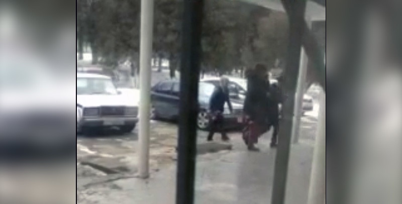 Кадр из распространяемого видео