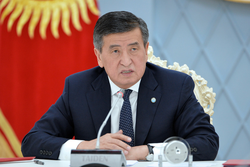 Президент Сооронбай Жээнбеков