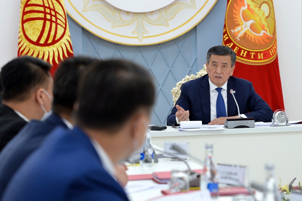 Президент Сооронбай Жээнбеков