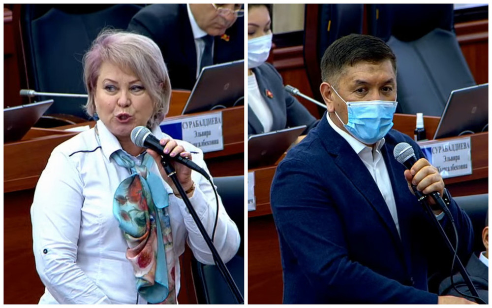 Ирина Карамушкина и Торобай Зулпукаров