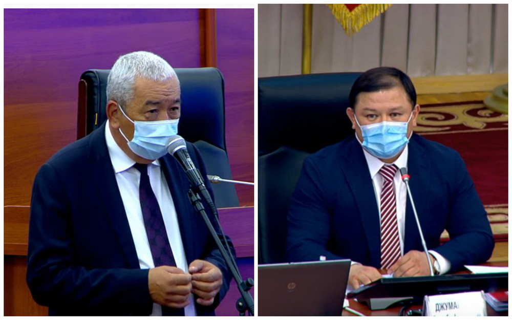 Исхак Масалиев и Дастанбек Джумабеков