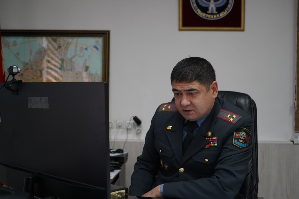 Глава ГУВД Бишкека Канат Джумагазиев