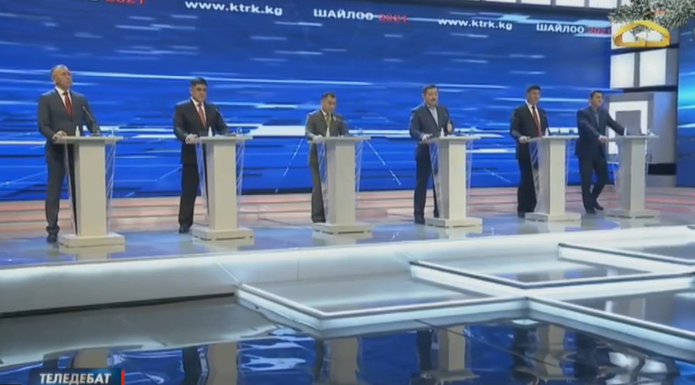 Теледебаты кандидатов от 30 декабря