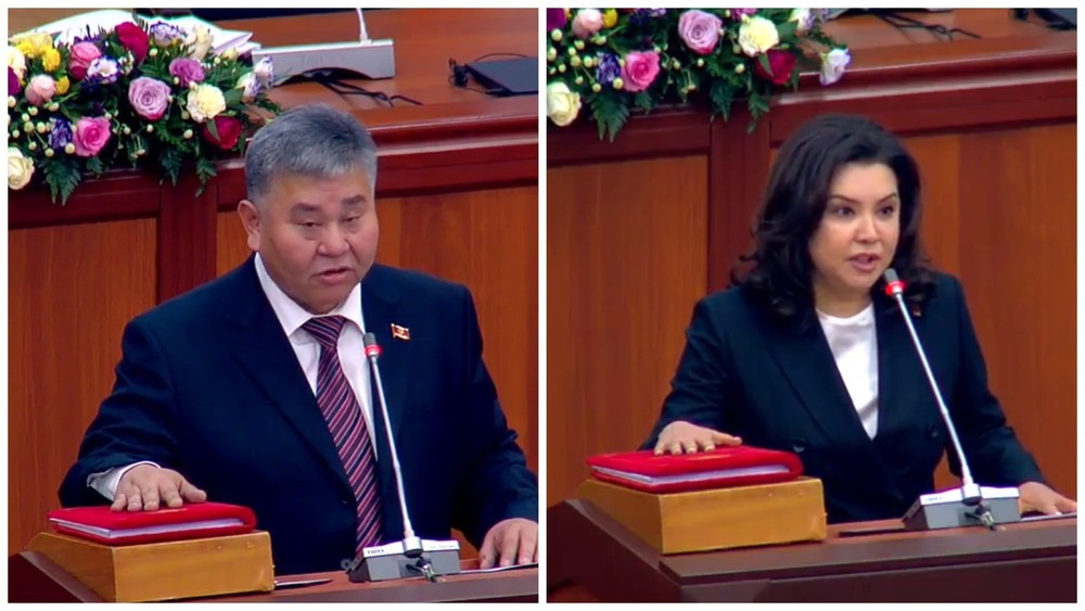 Эльмурза Сатыбалдиев и Жылдыз Садырбаева