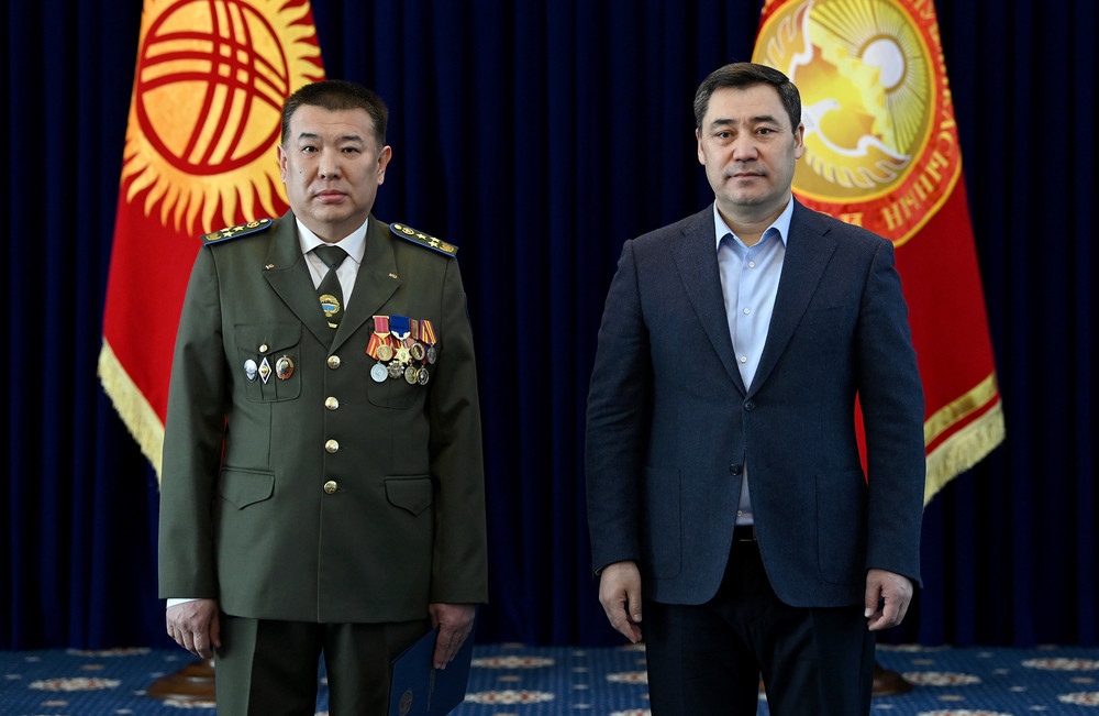 Садыр Жапаров жана Жумгалбек Шабданбеков