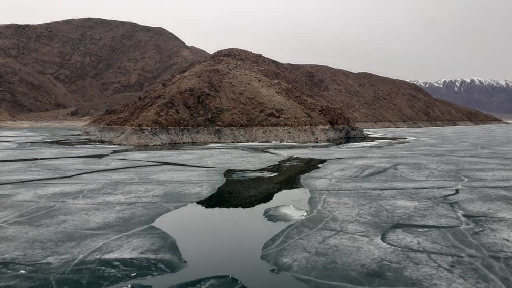 Орто-Токойское водохранилище 15 марта 2022 года