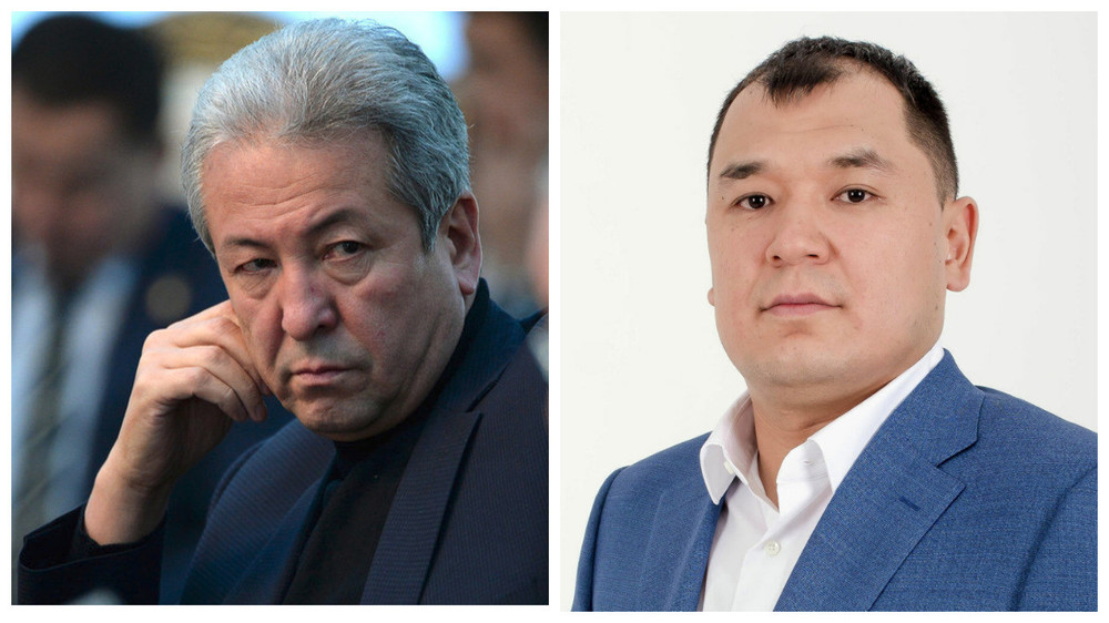 Слева-направо: Мадумаров, Бакасов.