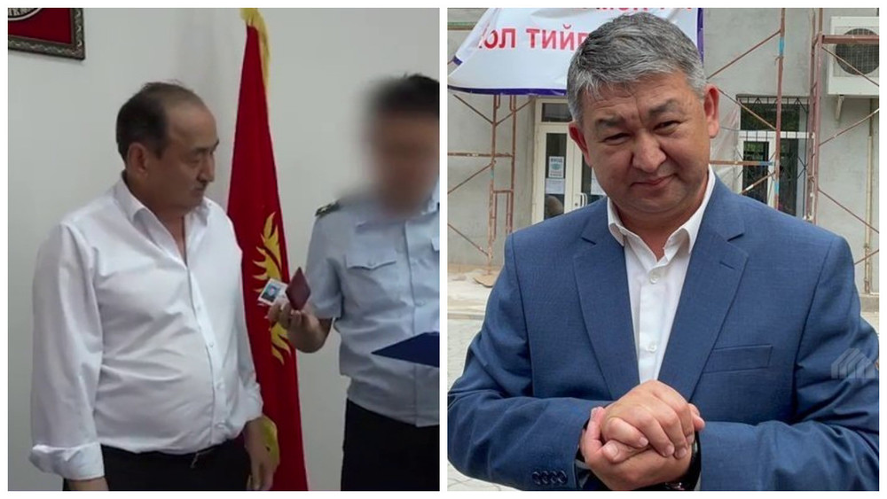 Улук-Бек Бектурганов (оң жакта)