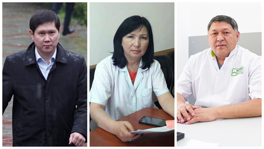 солдон оңго:Жаркынбек Касымбеков,  Бүбүжан Арыкбаева, Улан Садыков.