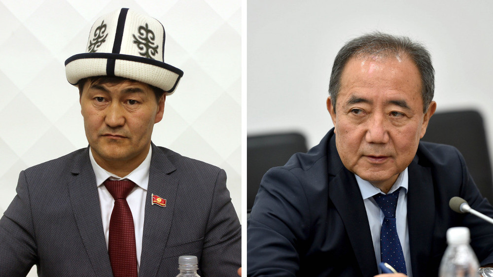 Шайлообек Атазов и Кудайберген Базарбаев