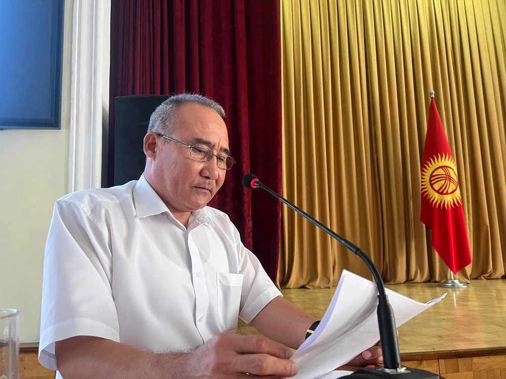 директор Департамента рыбного хозяйства Эдиль Ниязов