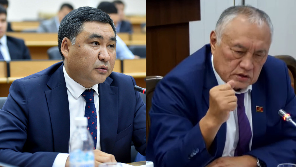 министр экономики Данияр Амангельдиев, депутат Султанбай Айжигитов