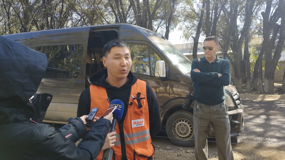 Инженер-геодезист Ринат Жумабеков