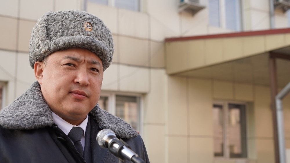 Начальник ГУВД Бишкека Азамат Ногойбаев