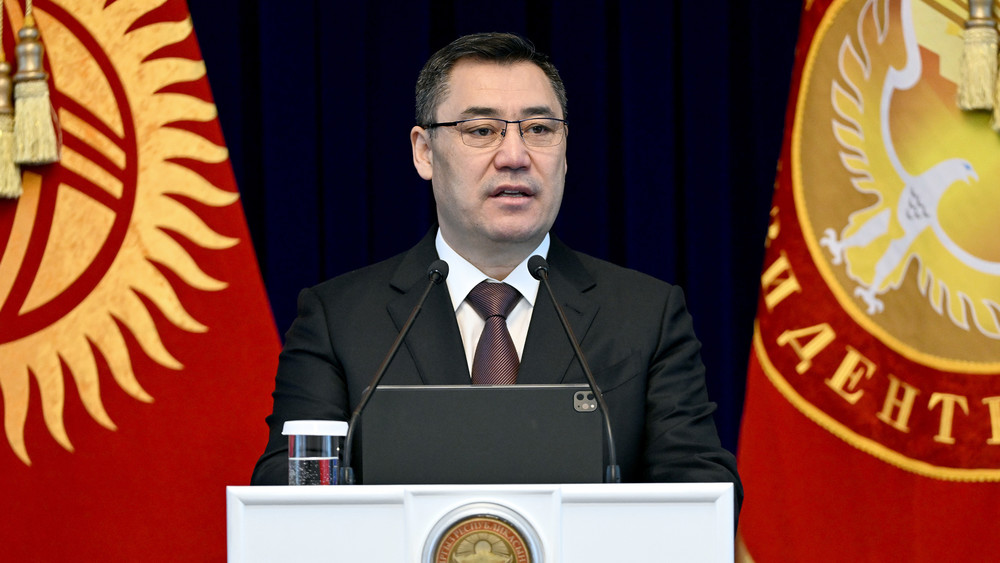 Президент Садыр Жапаров