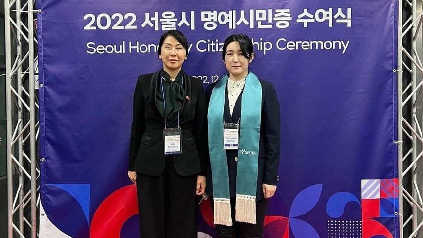 Аида Исмаилова и Гульшаир Надырбекова