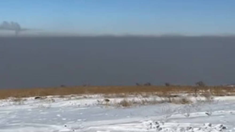 Смог в Бишкеке. Видео с гор