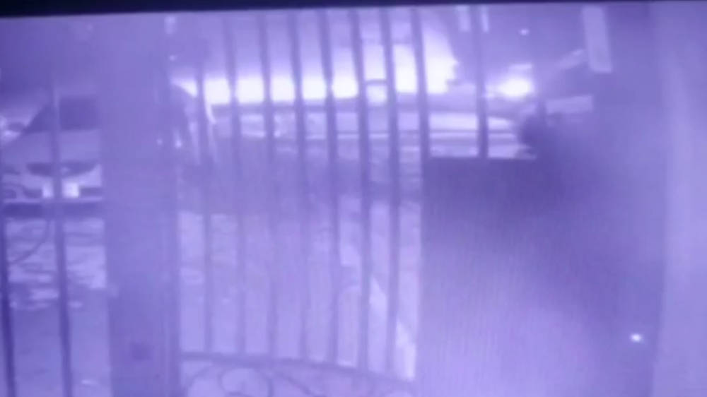 ДТП на Боконбаева с участием буса и легковушки попало на видео