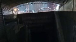 В подземке возле Восточного автовокзала нет освещения. Видео