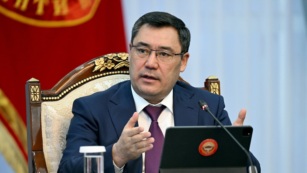 Преидент Садыр Жапаров