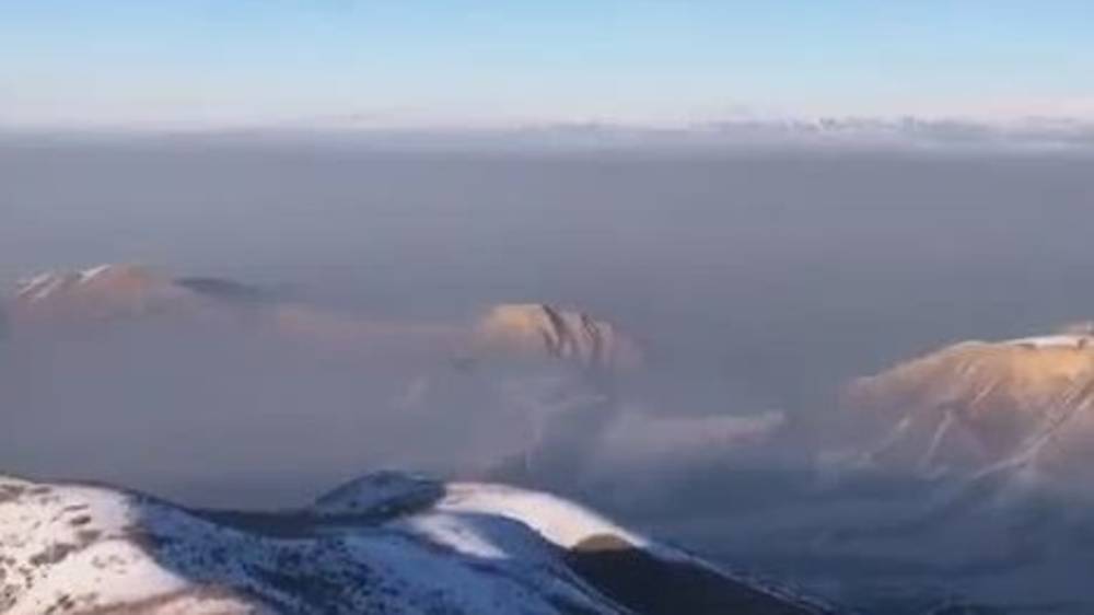 «А где Бишкек?». Видео смога над столицей