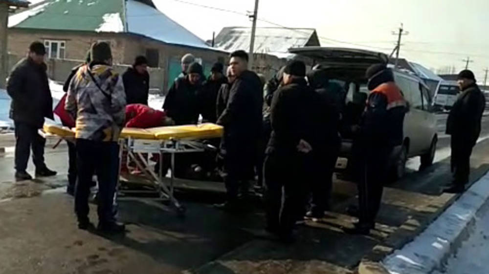 В Ак-Ордо «Степвагон» сбил мальчика. Видео