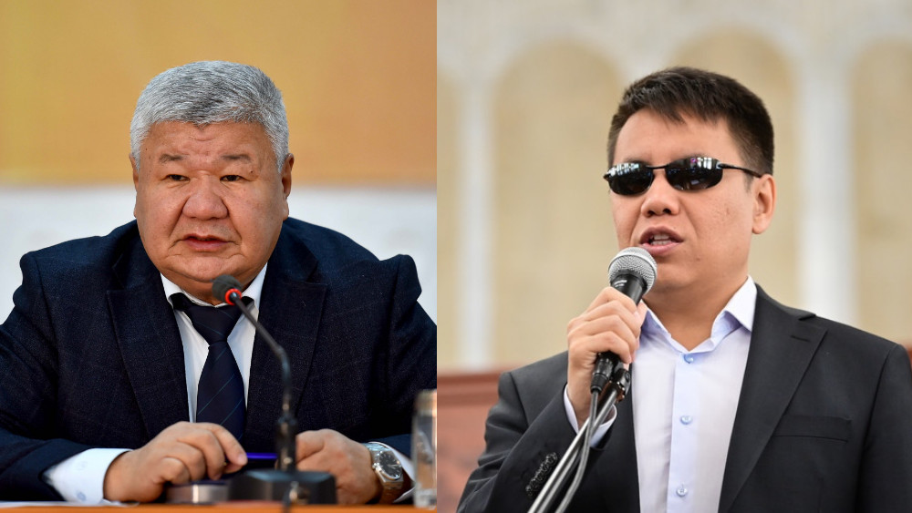 Таалайбек Ибраев и Дастан Бекешев