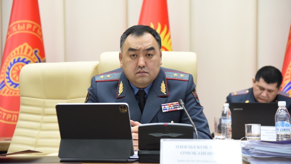 Глава МВД Улан Ниязбеков