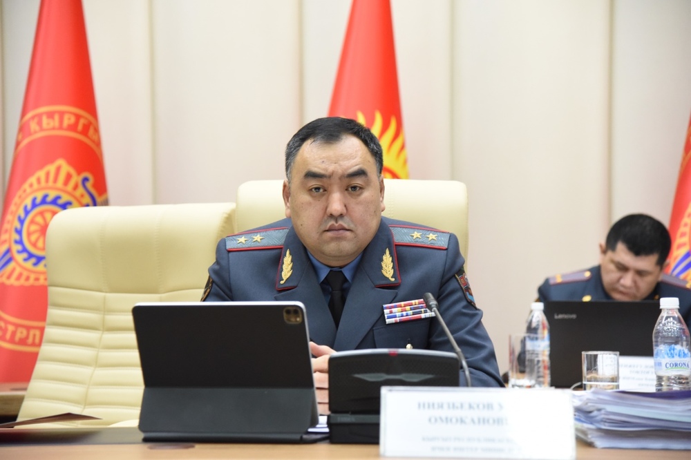 Глава МВД Улан Ниязбеков