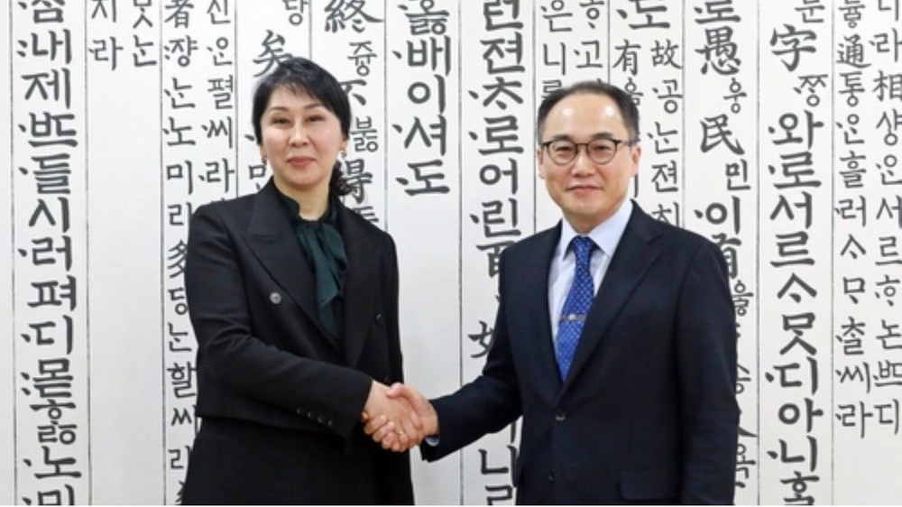 Аида Исмаилова и Ли Вонсок